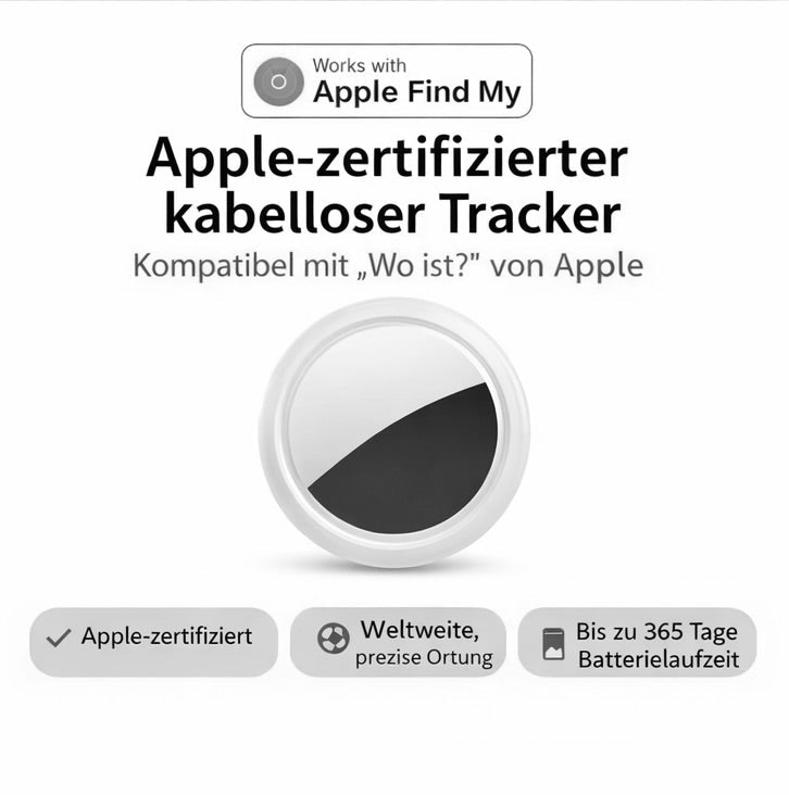 AirTag Bluetooth GPS Tracker - IPX5 Wasserdicht - Sport Tracking Positioner für iPhone FIND MY - KelMix - Shop