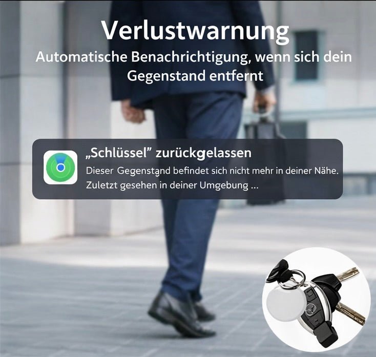 AirTag Bluetooth GPS Tracker - IPX5 Wasserdicht - Sport Tracking Positioner für iPhone FIND MY - KelMix - Shop