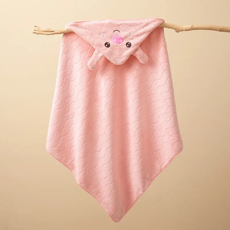 Baby Bademantel mit Kapuze - Kuscheliges Badetuch für Neugeborene & Kleinkinder - KelMix - Shop