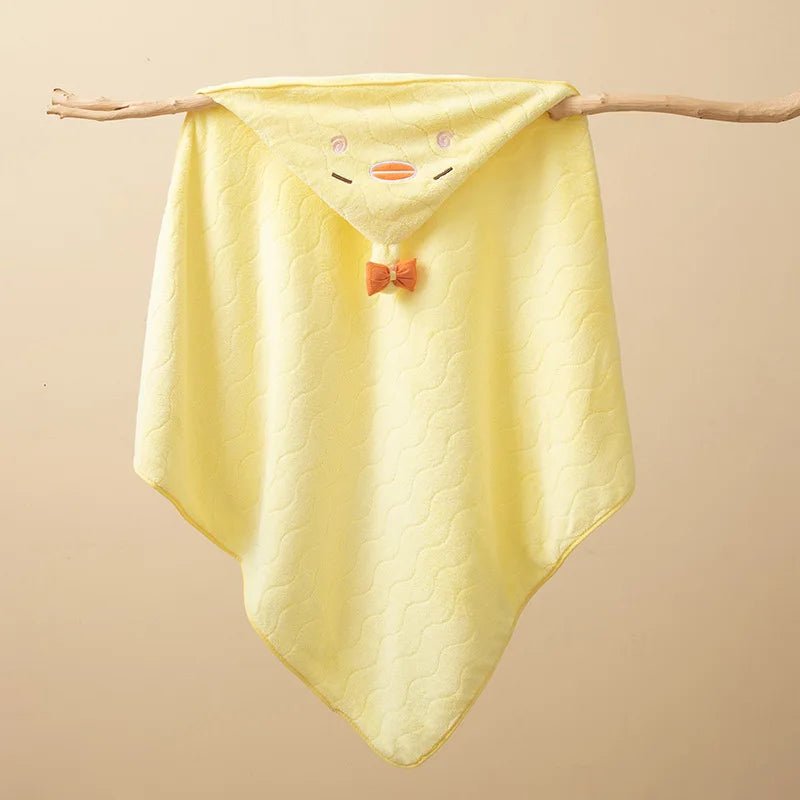 Baby Bademantel mit Kapuze - Kuscheliges Badetuch für Neugeborene & Kleinkinder - KelMix - Shop