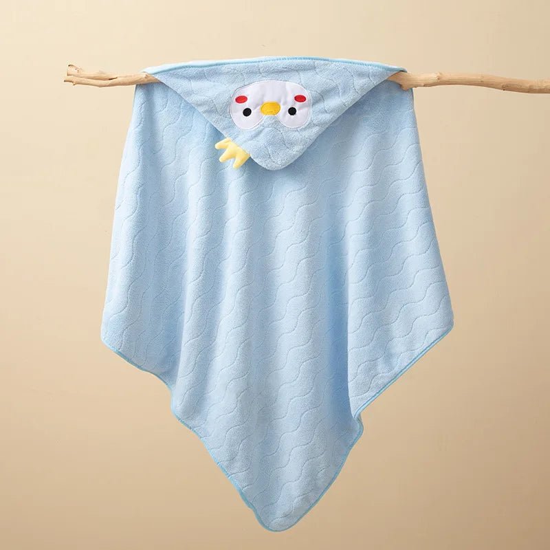 Baby Bademantel mit Kapuze - Kuscheliges Badetuch für Neugeborene & Kleinkinder - KelMix - Shop