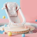 Faltbare Baby - Badewanne 0 - 24 Monate - Tragbar & Platzsparend mit Neugeborenen - Kissen - KelMix - Shop
