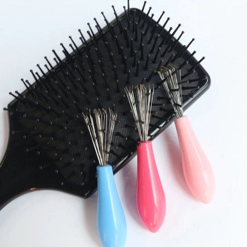 Kamm - Reinigungsbürste mit Kunststoffgriff – Beauty - Tool für saubere Haarbürsten - KelMix - Shop