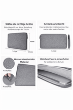 Laptop - Hülle Wasserdicht 11 - 15.6 Zoll für MacBook Pro Air M1 Lenovo Dell HP Huawei Xiaomi Denim - Tasche - KelMix - Shop
