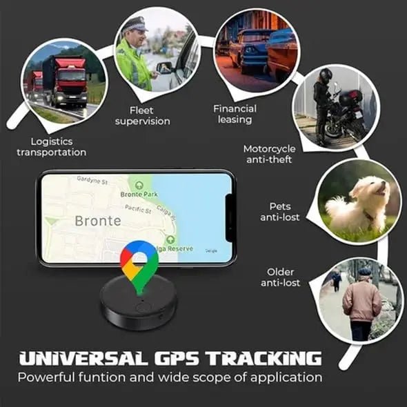 Mini GPS - Tracker für Fahrzeuge - Anti - Verlust Ortungsgerät mit Bluetooth - KelMix - Shop