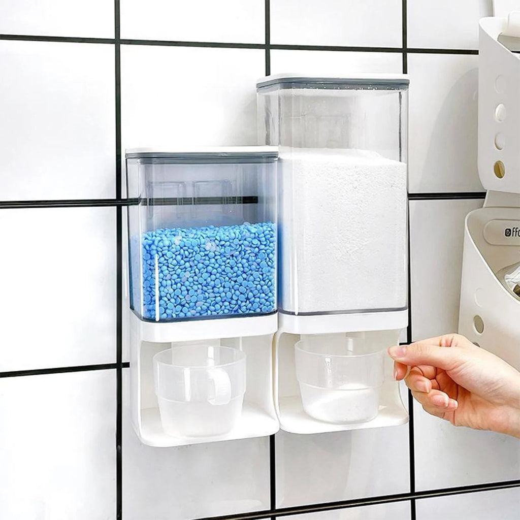 Waschmittel - Pulver - Spender für Badezimmer - KelMix - Shop